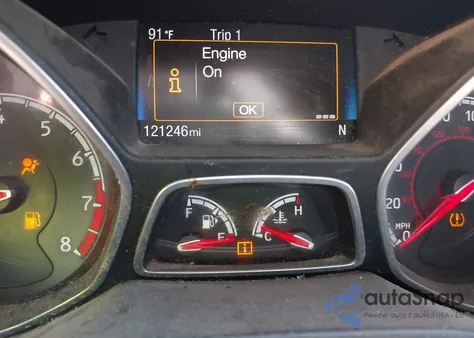 2017 Ford Focus St из США, поврежденный, VIN 1FADP3L98HL257626